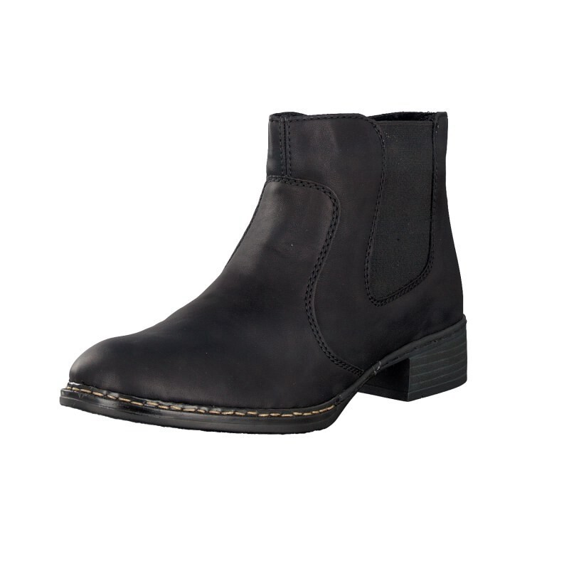 Botins Rieker 73481-00 Para Mulher - Pretas